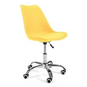 Avord Otočná židle FD005 žlutá
