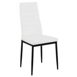 Casarredo Jídelní čalouněná židle HRON III bílá/černá
