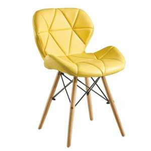 Casarredo Jídelní židle BOSSE žlutá