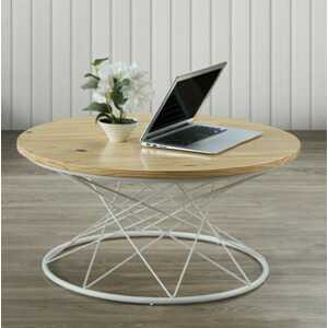 Casarredo Konferenční stolek PURE I S1 natural/bílá