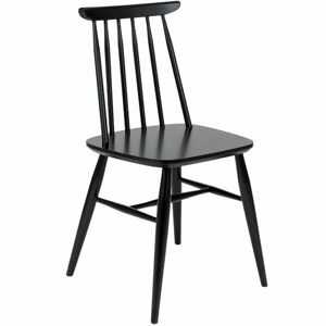 Černá březová jídelní židle Woodman Aino