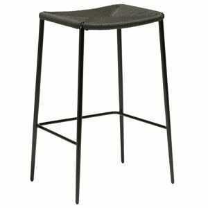 ​​​​​Dan-Form Černá ratanová barová židle DanForm Stiletto 68 cm