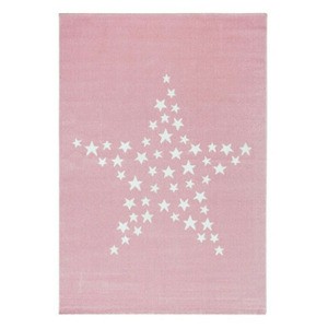 Dětský kusový koberec Bambi 870 pink-80x150