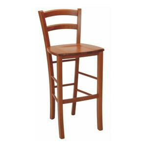 Dřevěná barová židle bez područek Stima PAYSANE BAR masiv – buk