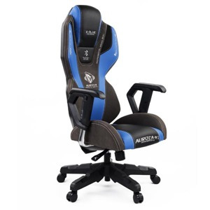 Herní židle E-Blue AUROZA s reproduktory – modrá