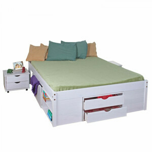 Idea Dvoulůžková postel KLASA 160x200 - bílá