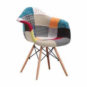 Idea Jídelní židle DUO patchwork barevná