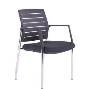 Jednací stohovatelná židle Sego STRONG – čalouněný sedák