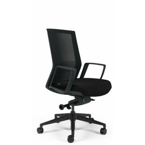 Kancelářská ergonomická židle BESTUHL S27 BLACK — více barev