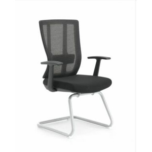 Kancelářská židle Delaware SKID - černá