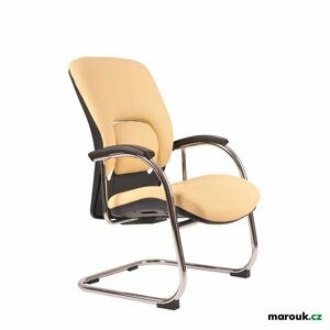 Konferenční židle Office Pro VAPOR MEETING – pravá hovězí kůže