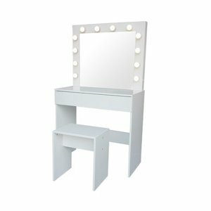 Kosmetický stolek se zrcadlem Kamila