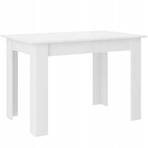 MBN Kuchyňský stůl Modern 120 x 80 x 75 cm - Bílý