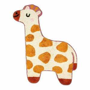 Oranžovo-béžový dětský bavlněný koberec Sass & Belle Giraffe