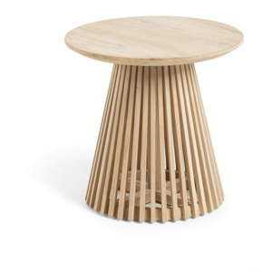 Příruční stolek z týkového dřeva Kave Home Irune