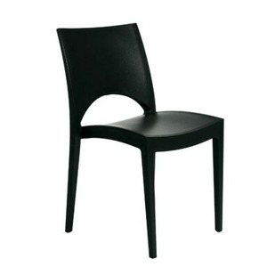 Stima Židle Paris Polypropylen antracite - černá