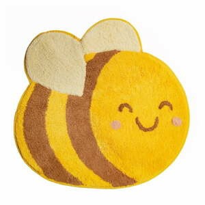 Oranžový dětský bavlněný koberec Sass & Belle Bee Happy