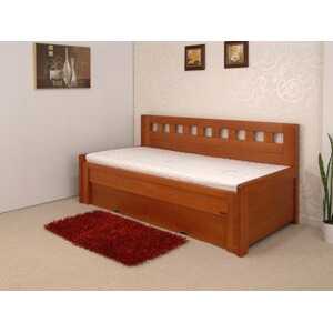 Štach Rozkládací dřevěná postel Sokosti rohová Rozměr: 90x200 cm