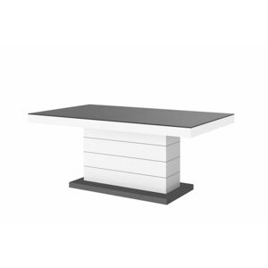 Konferenční stolek MATERA LUX MAT Barva nábytku: Černo/bílá