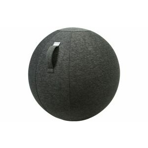 Antracitový sedací / gymnastický míč VLUV STOV Ø 65 cm