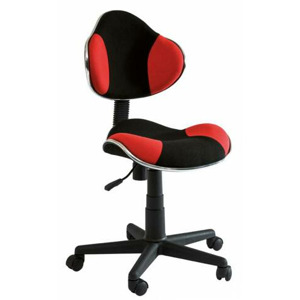 Dětská židle Q-G2 | červeno-černá