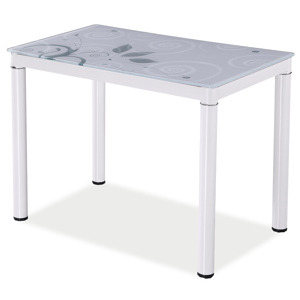 Jídelní stůl Damar 80x60 Barva: Bílá