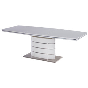 Jídelní stůl FANO / bílý lak Provedení: 100x180 cm