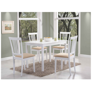Jídelní stůl FIORD bílá stoly: 74 x 60 x 80 cm