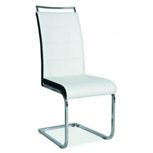 Jídelní židle H-441| ekokůže Barva: bílá/černá