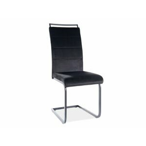 Jídelní židle H-441 Velvet Barva: Černá