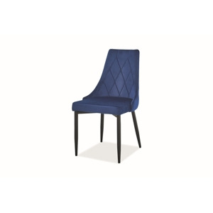 Jídelní židle TRIX B Velvet Barva: Bluvel 86 / granátová modrá