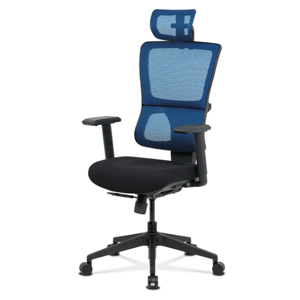 Kancelářská ergonomická židle PISTON — s bederní opěrkou i podhlavníkem