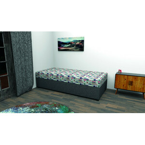 Polohovací postel Darko s úložným prostorem a matrací Rozměr: 80x200 cm