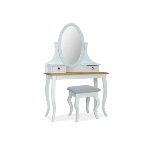 Toaletní stolek POPRAD s taburetkou