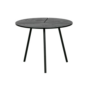 WOOOD konferenční stolek RODI černý ø48 cm 373812-Z