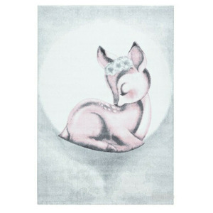 Dětský kusový koberec Bambi 850 pink-80x150