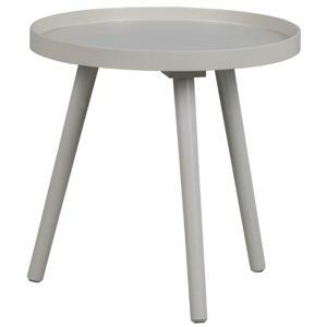 Hoorns Světle šedý jasanový konferenční stolek Aisha 41 cm