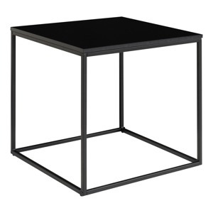 House Nordic Kovový konferenční stolek VITA černý 45x45 cm