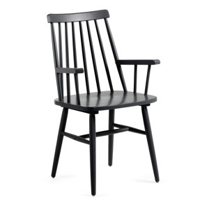 IO Dřevěná jídelní židle SILVANA černá A1857239