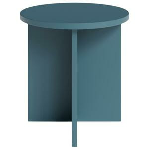 Petrolejově modrý konferenční stolek MOJO MINIMAL 39