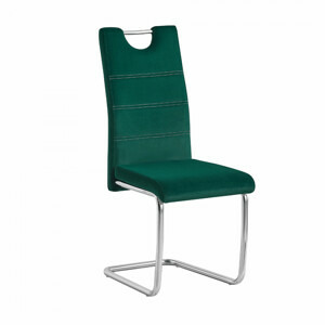 Tempo Kondela Jídelní židle ABIRA NEW -smaragdová
