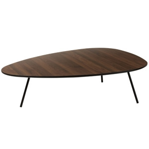 Dřevěný konferenční stolek J-line Cayut 112 x 89 cm