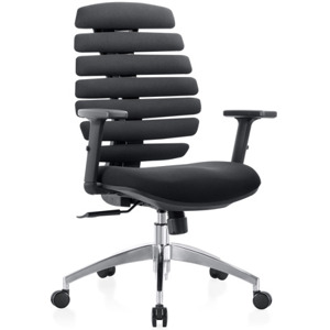 Kancelářská ergonomická židle FISH — látka