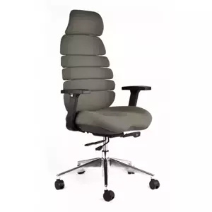 Kancelářská ergonomická židle SPINE s podhlavníkem — látka