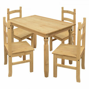 Idea Jídelní stůl 16116 + 4 židle 1627 - CORONA 2