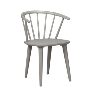 ROWICO dřevěná jídelní židle CARMEN šedá 106236