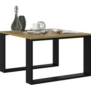 TPS Konferenční stolek LOFT MINI - Dub artisan / Černá