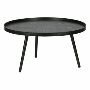 WOOOD dřevěný konferenční stolek MESA černý XL 375430-Z