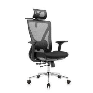 Kancelářská ergonomická židle VERTE V — černá