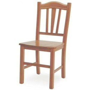 MIKO Dřevěná židle Silvana masiv - rustikal